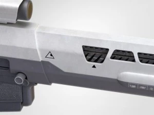 oblivion rifle 3D Model