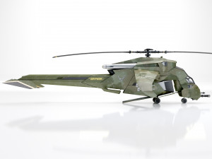 Helicopter assault prototype 3D Модель