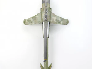 헬리콥터 공격 프로토타입 3D 모델