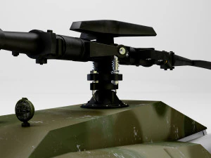 헬리콥터 공격 프로토타입 3D 모델