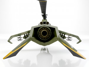 Helicopter assault prototype 3D Модель