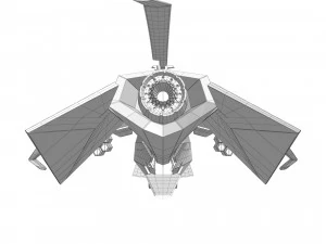 헬리콥터 공격 프로토타입 3D 모델