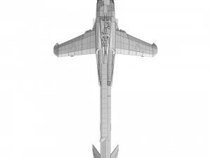 헬리콥터 공격 프로토타입 3D 모델