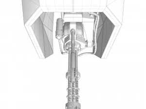 헬리콥터 공격 프로토타입 3D 모델
