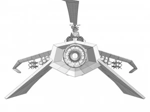 헬리콥터 공격 프로토타입 3D 모델