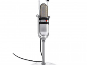 Microphone vintage kmo Model 3D