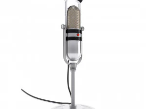 Microphone vintage kmo 3D Model