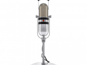 Microphone vintage kmo Model 3D