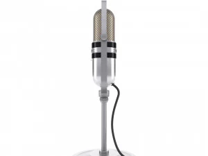 Microphone vintage kmo 3D Model