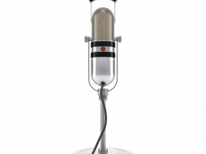 Microphone vintage kmo Model 3D