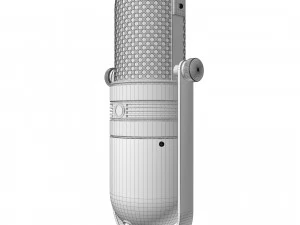 Microphone vintage kmo 3D Model