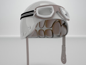 motorbike helmet 3D Model