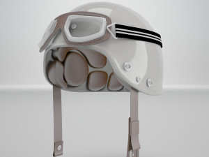motorbike helmet Modelo 3D