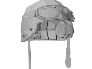 motorbike helmet 3D Model