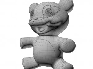 puppet bear 3D Model
