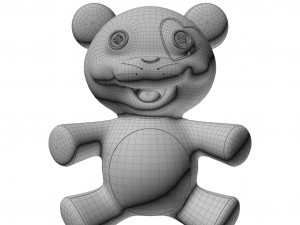 puppet bear 3D 模型