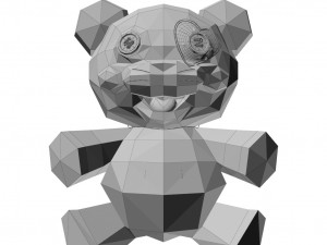 puppet bear 3D 模型