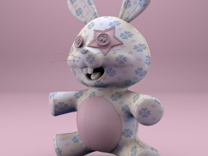 puppet rabbit Modèle 3D