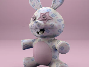 marionet konijn 3D Model