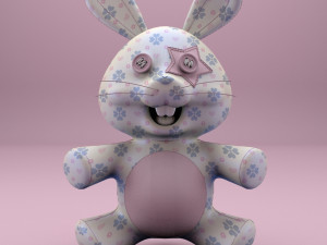 puppet rabbit 3D Модель