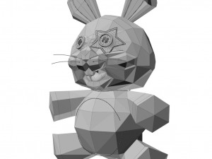 puppet rabbit 3D Модель