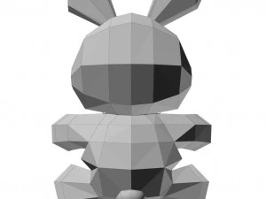 puppet rabbit 3D Model