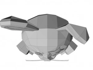 puppet rabbit 3D Model