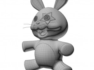 puppet rabbit 3D Модель