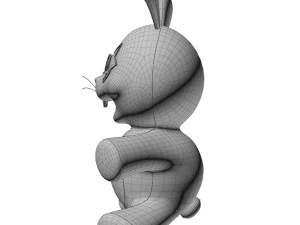 puppet rabbit 3D Model