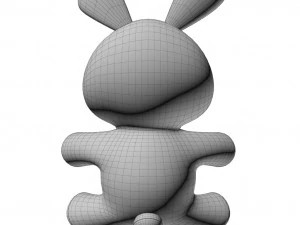 puppet rabbit 3D Model