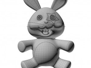 puppet rabbit 3D Модель