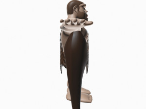 caveman cartoon Modello 3D