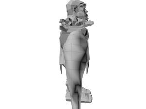caveman cartoon Modello 3D