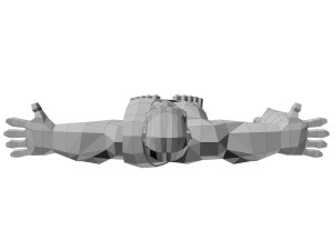 caveman cartoon Modello 3D