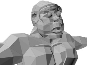 caveman cartoon Modello 3D