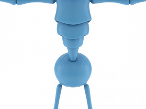 Cartoon Ant Modello 3D