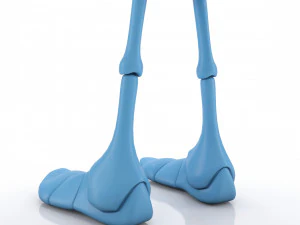 Semut Kartun Model 3D
