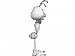 Cartoon Ant Modello 3D