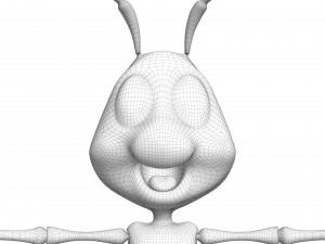 Cartoon Ant Modello 3D