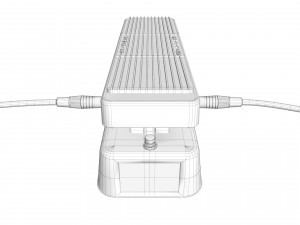 Wah crybaby pedal dunlop Model 3D