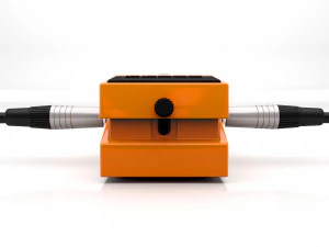 Boss distortion ds-1 guitar effect pedal 3D Model