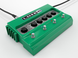 Line 6 delay guitar pedal Modelo 3D