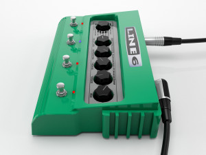 Line 6 delay guitar pedal 3D Model