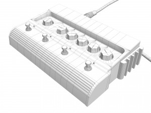 Line 6 delay guitar pedal 3D Model