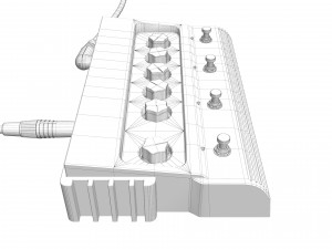 Line 6 delay guitar pedal 3D Model