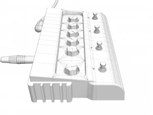 Line 6 delay guitar pedal 3D Model