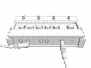 Line 6 delay guitar pedal 3D Model