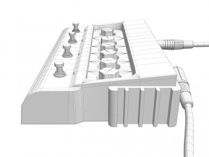 Line 6 delay guitar pedal 3D Model