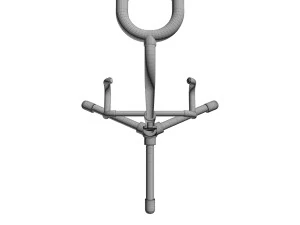 Guitar stand 3D Model