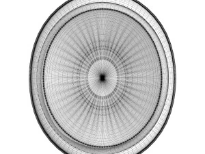 Eğik &ccedil;izgi şapkası 3D Model